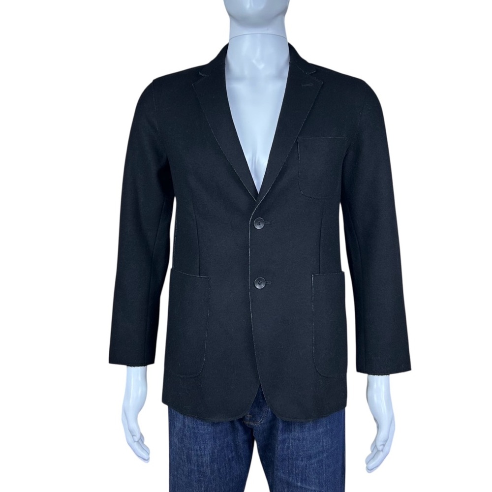 Rag & Bone Achilles Felted Wool Sport Coat Blazer Jacket Size 38 Preppy Grunge